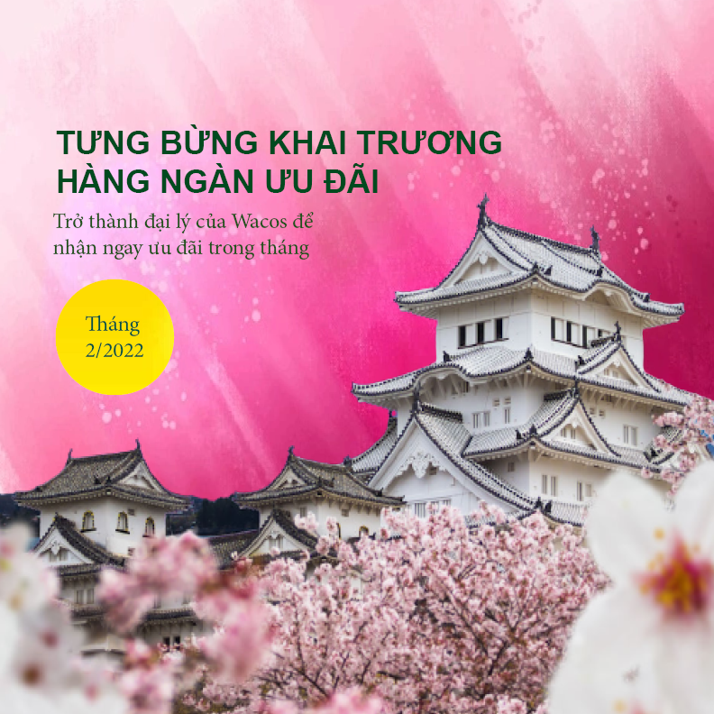 Ưu đãi đại lý trong tháng khai trương (tháng 2/2022)